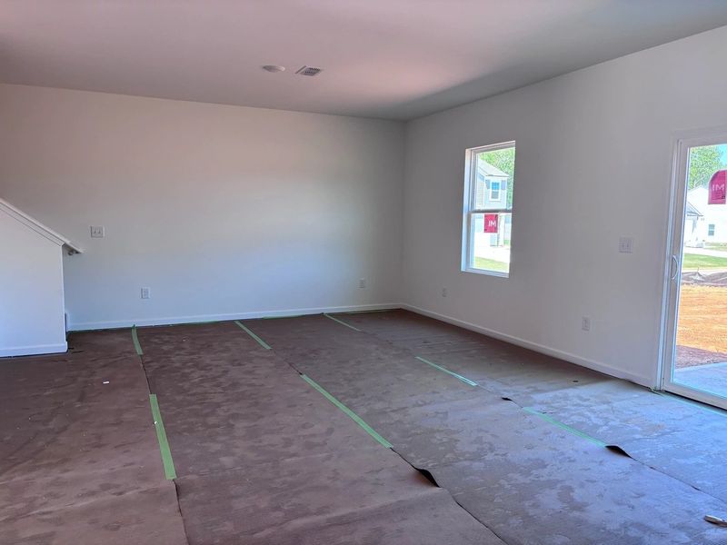 In-progress construction of a new home in Middleton Farms, Middlesex, NC (Image 21).