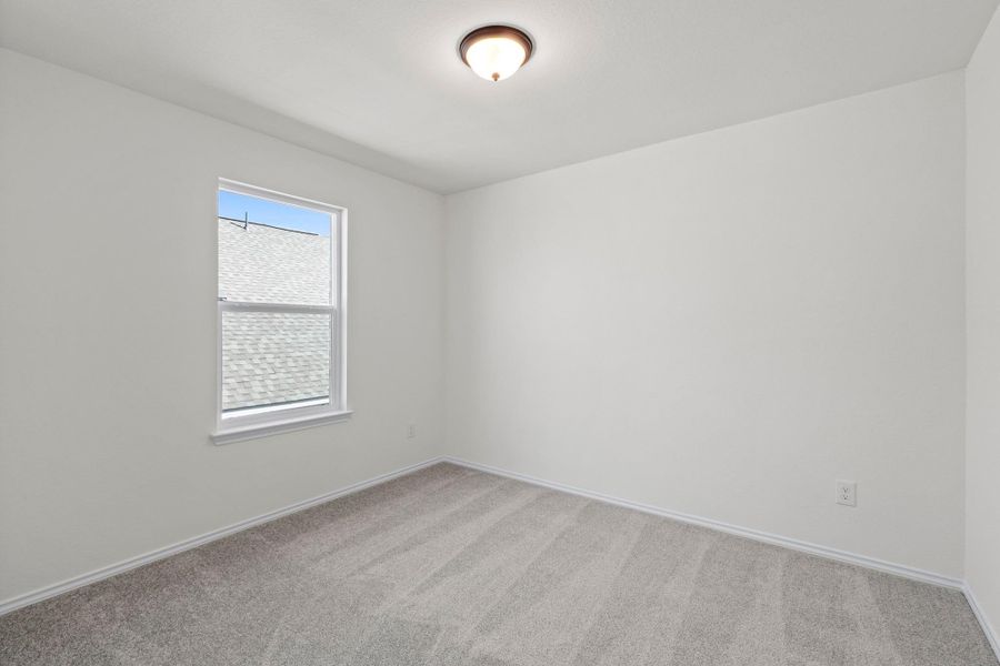 Spacious, unfurnished interior of a new home in Salerno - Classic Collection, Round Rock (Image 17). Spacious, unfurnished interior of a new home in Salerno - Classic Collection, Round Rock (Image 17).