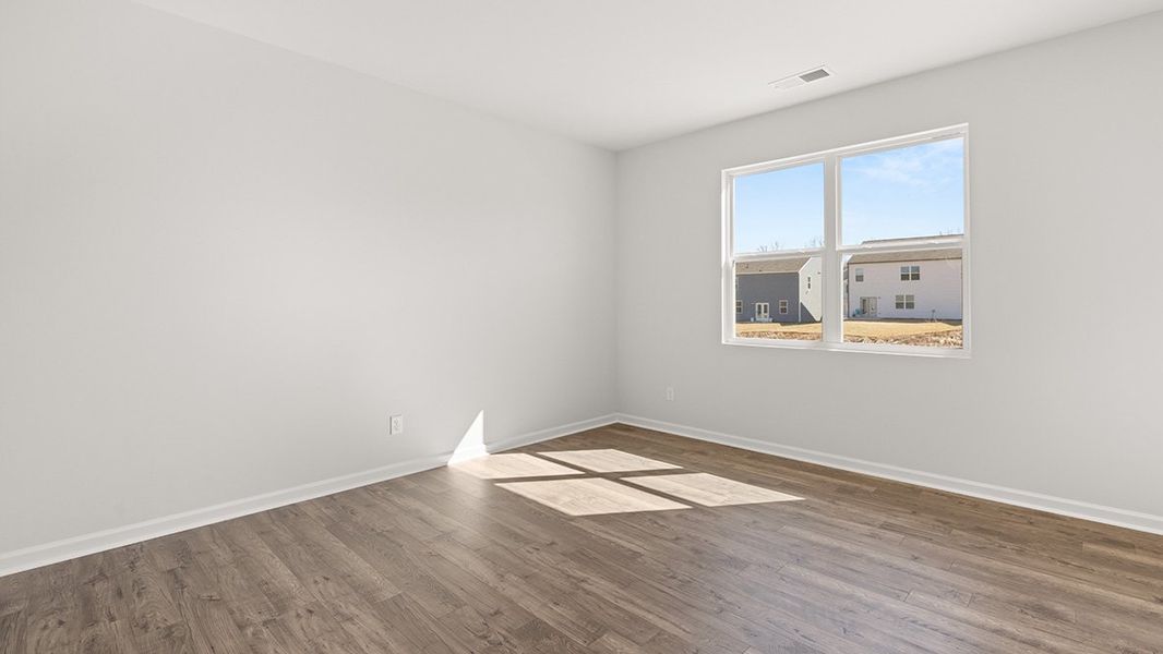 Representative unfurnished interior of a home built from the BELHAVEN by D.R. Horton in Northberry, Rome (Image 19).