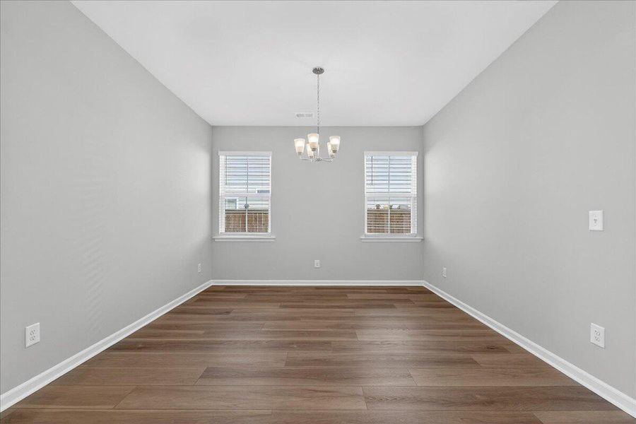 Spacious, unfurnished interior of a new home in Sweetgrass at Summers Corner, Summerville (Image 18).