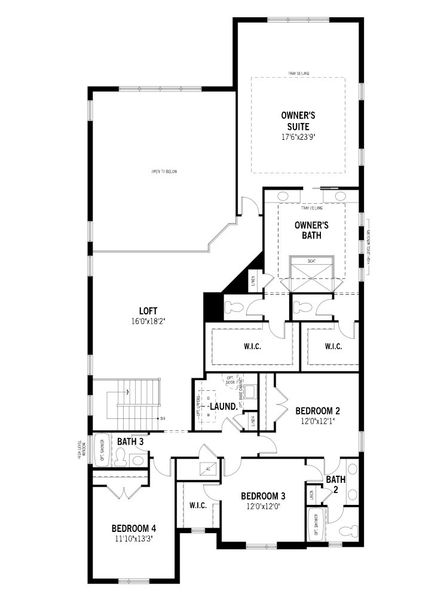 2D floor plan layout of this home in Sienna, Hollywood, FL (Image 4). 2D floor plan layout of this home in Sienna, Hollywood, FL (Image 4).