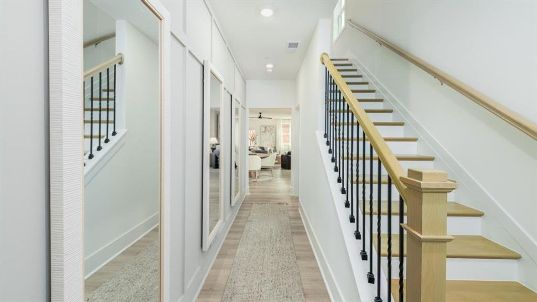 Spacious, unfurnished interior of a new home in The Village at Sandy Plains, Marietta (Image 22).