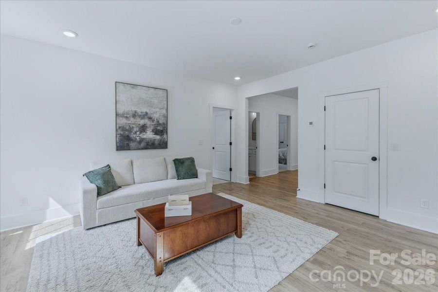 Furnished interior view inside a new home in , Charlotte (Image 10). Furnished interior view inside a new home in , Charlotte (Image 10).