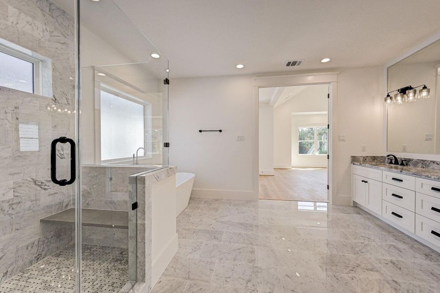 Furnished interior view inside a new home in , Houston (Image 19). Furnished interior view inside a new home in , Houston (Image 19).