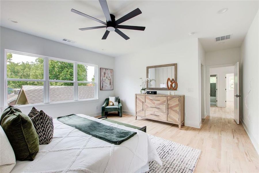 Furnished interior view inside a new home in , Tucker (Image 25).