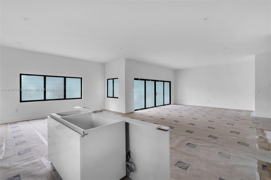 Furnished interior view inside a new home in , Miami (Image 6).