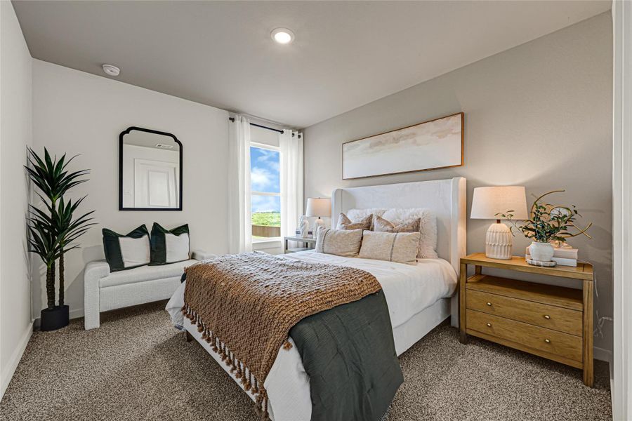 Furnished interior view inside a new home in Emberly, Beasley (Image 16).