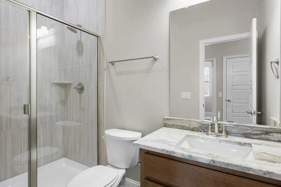 Furnished interior view inside a new home in Estates At Baker Park, Sherman (Image 9).
