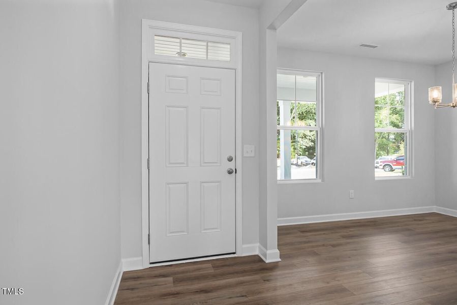 Spacious, unfurnished interior of a new home in Woodland Crossing, Zebulon (Image 14).