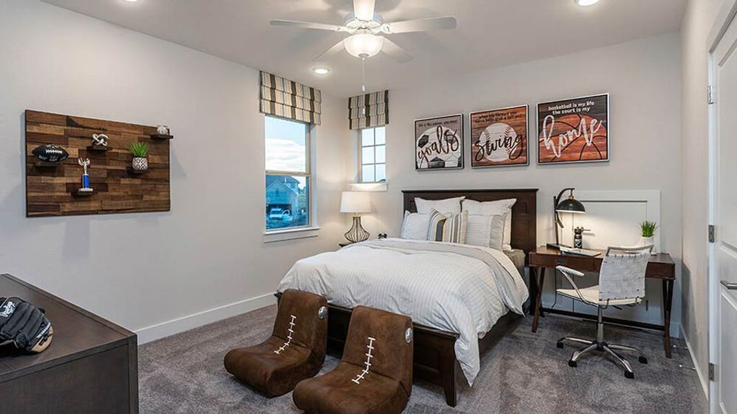 Representative furnished interior of a home built from the Sapphire by Taylor Morrison in Santa Rita Ranch, Liberty Hill (Image 18). Representative furnished interior of a home built from the Sapphire by Taylor Morrison in Santa Rita Ranch, Liberty Hill (Image 18).