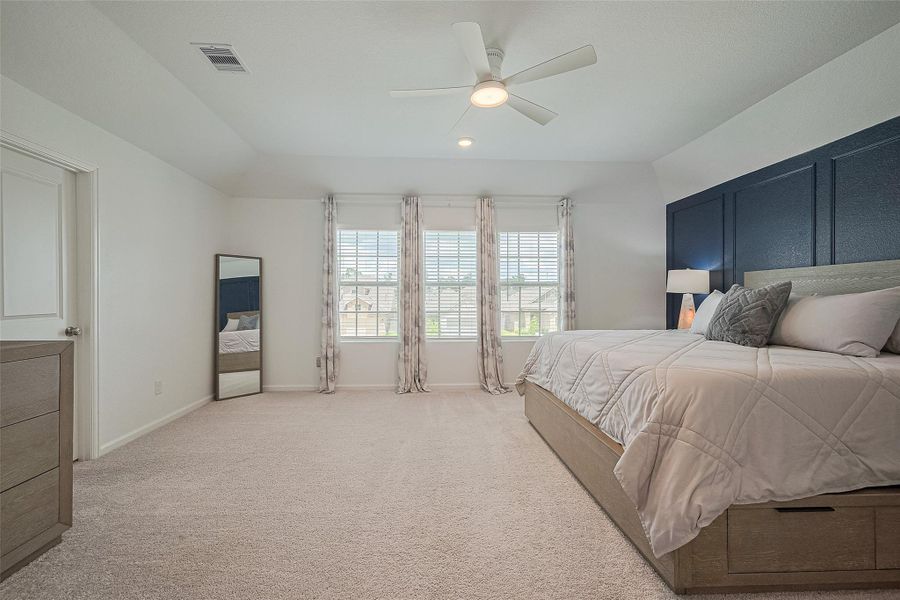 Furnished interior view inside a new home in Tavola: Gulf Coast Collection, New Caney (Image 13). Furnished interior view inside a new home in Tavola: Gulf Coast Collection, New Caney (Image 13).