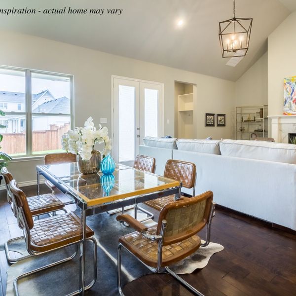 Representative furnished interior of a home built from the The Limoges by Village Homes in Walsh, Aledo (Image 8). Representative furnished interior of a home built from the The Limoges by Village Homes in Walsh, Aledo (Image 8).