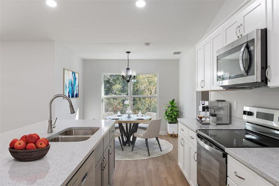 Furnished interior view inside a new home in , Citrus Springs (Image 12). Furnished interior view inside a new home in , Citrus Springs (Image 12).
