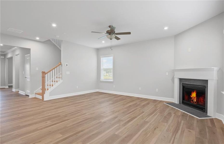 Spacious, unfurnished interior of a new home in Anderson Point Estates, McDonough (Image 33).