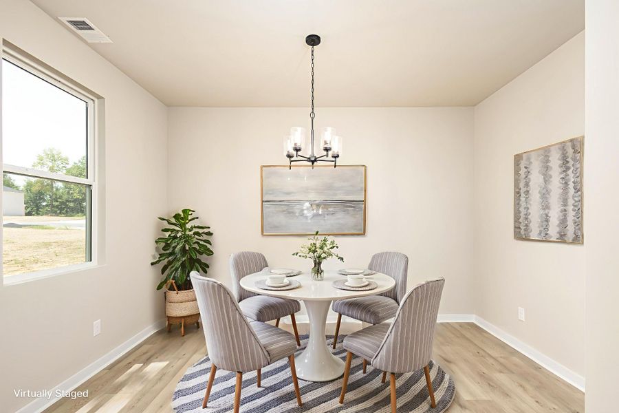 Furnished interior view inside a new home in Woodland Farms, Dickson (Image 5). Furnished interior view inside a new home in Woodland Farms, Dickson (Image 5).