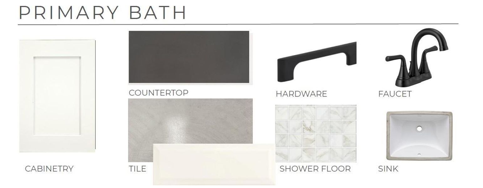 Sample of building materials used in homes in Tompkins Reserve, Katy (Image 4).