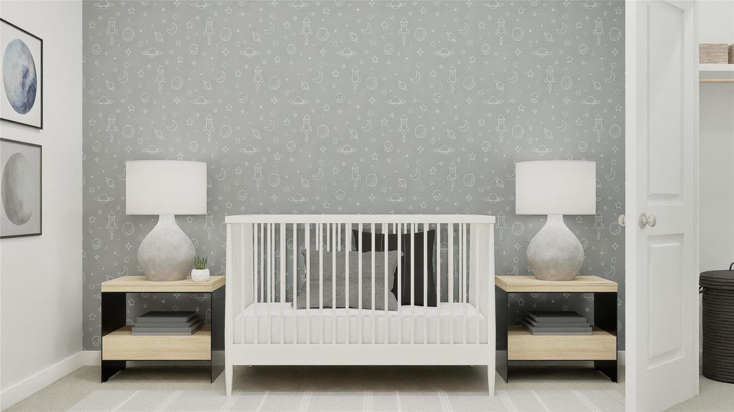 Furnished interior view inside a new home in Thunder Rock, Marble Falls (Image 3).