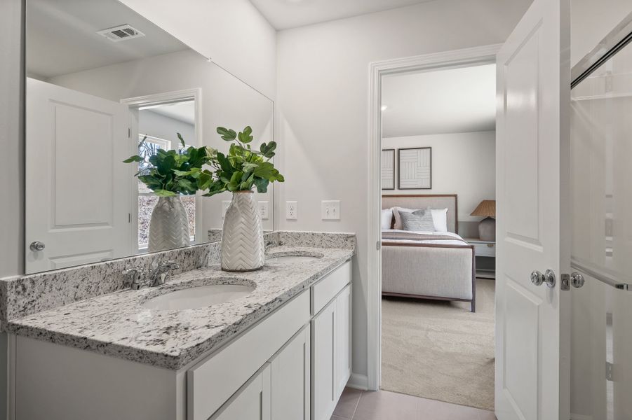 Furnished interior view inside a new home in Grand Arbor, Blythewood (Image 9).