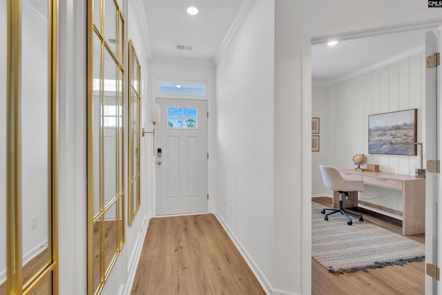 Furnished interior view inside a new home in Boykin Hills, Chapin (Image 4).