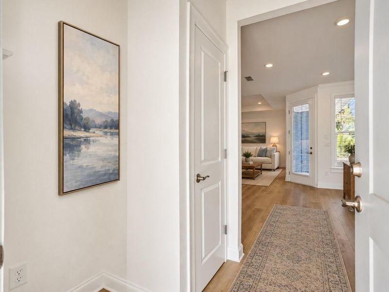 Furnished interior view inside a new home in , Holly Springs (Image 15).