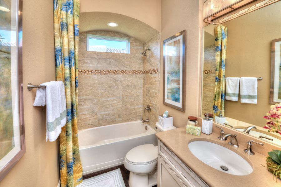 Representative furnished interior of a home built from the Victoria - Elite Series by ICI Homes in Reflections at Seabrook, Nocatee (Image 7).