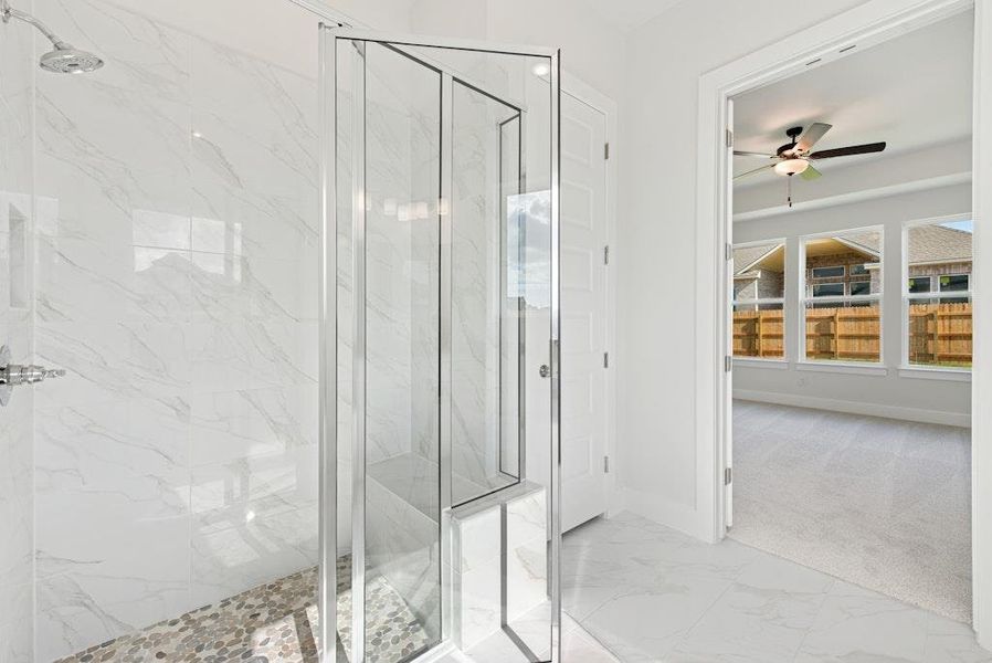 Furnished interior view inside a new home in Blackhawk, Pflugerville (Image 8).