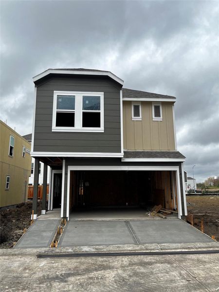 Two story home with 3 beds, 2.5 baths, and 2 car garage