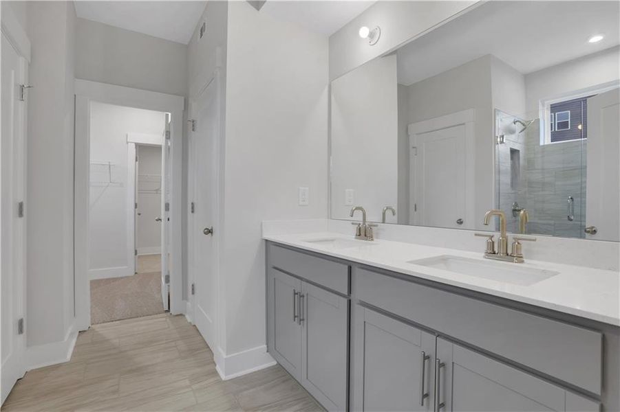 Furnished interior view inside a new home in Cambridge at Steels Bridge, Canton (Image 7).