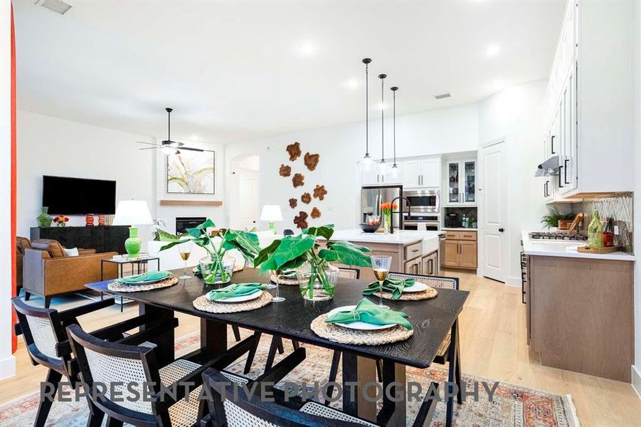 Furnished interior view inside a new home in Sonoma Verde, McLendon-Chisholm (Image 13).