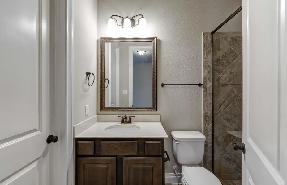 Furnished interior view inside a new home in Bridgeland 60′, Cypress (Image 7). Furnished interior view inside a new home in Bridgeland 60′, Cypress (Image 7).