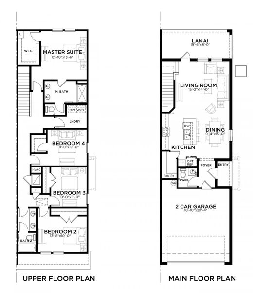 2D floor plan layout for the Tulum by Casa Fresca Homes in Pasadena Woods, Dade City, FL (Image 4). 2D floor plan layout for the Tulum by Casa Fresca Homes in Pasadena Woods, Dade City, FL (Image 4).