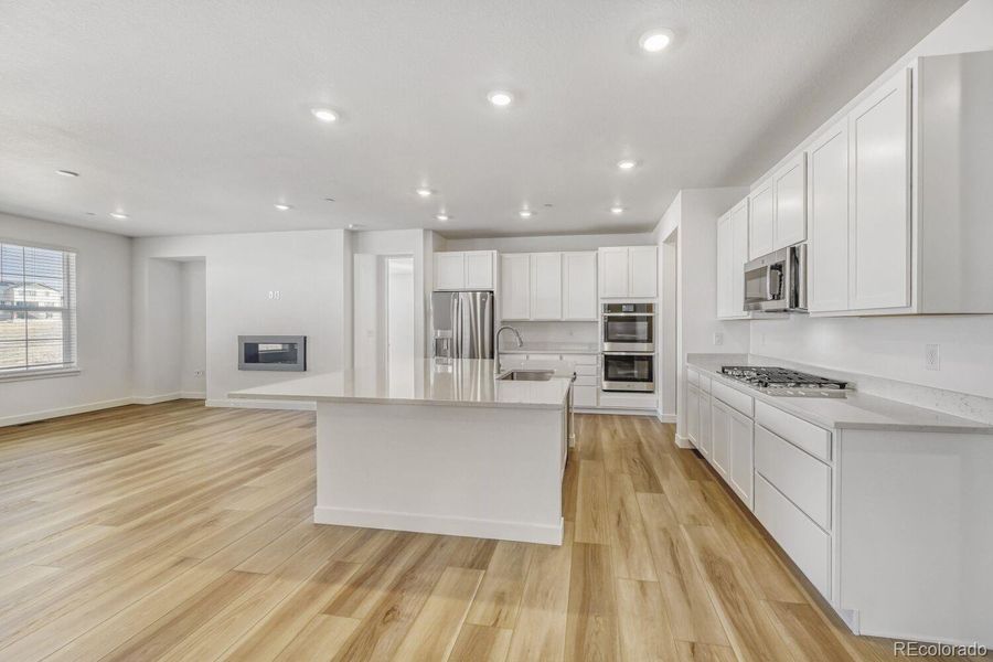 Furnished interior view inside a new home in Sunset Village, Erie (Image 5).