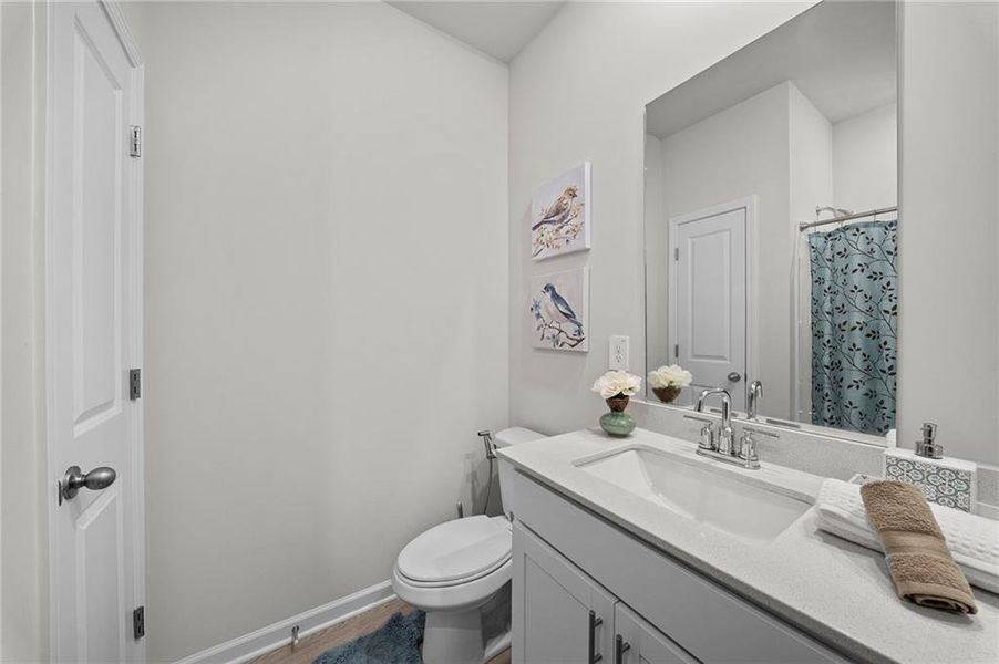 Furnished interior view inside a new home in , Canton (Image 35).