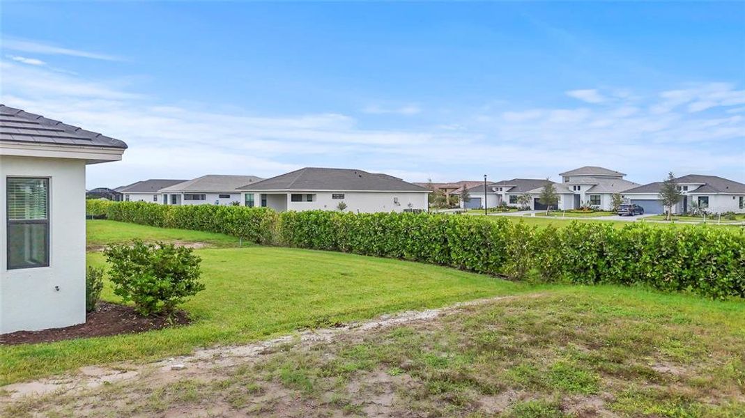 Exterior details and patio area of a home in Cresswind Lakewood Ranch, Lakewood Ranch (Image 28). Exterior details and patio area of a home in Cresswind Lakewood Ranch, Lakewood Ranch (Image 28).