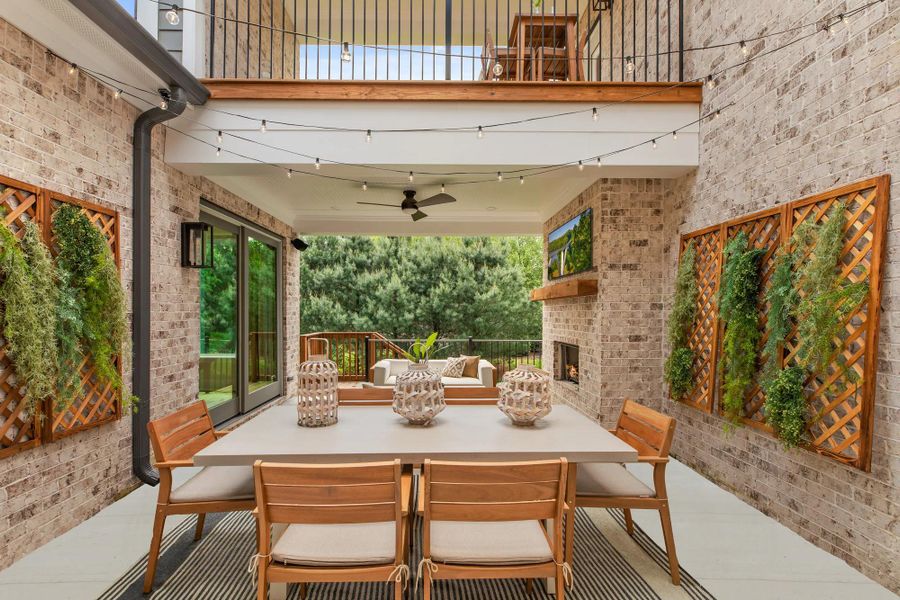 The Marabelle Outdoor Living Area