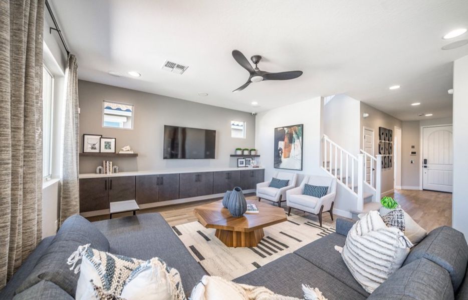 Furnished interior view inside a new home in Allen Ranches, Litchfield Park (Image 8).