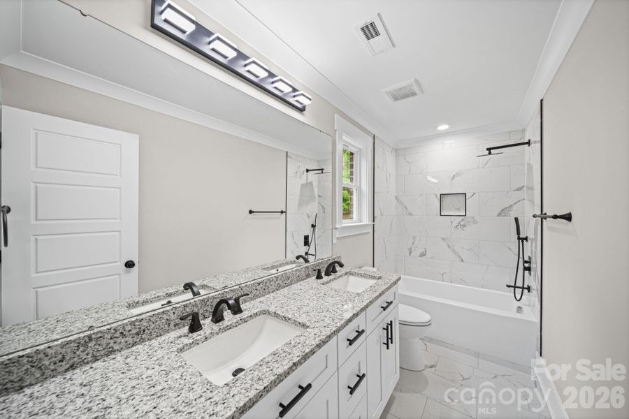 Furnished interior view inside a new home in , Albemarle (Image 7).