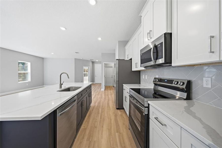 Furnished interior view inside a new home in , Homosassa (Image 7).