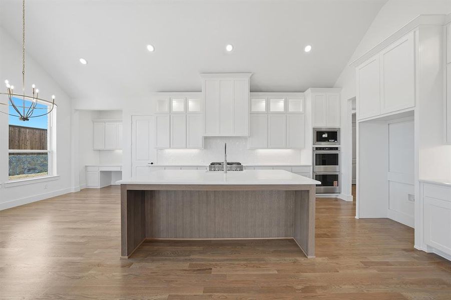 Furnished interior view inside a new home in , Prosper (Image 12).