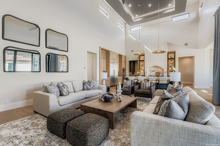 Furnished interior view inside a new home in Pecan Springs, Boerne (Image 12).