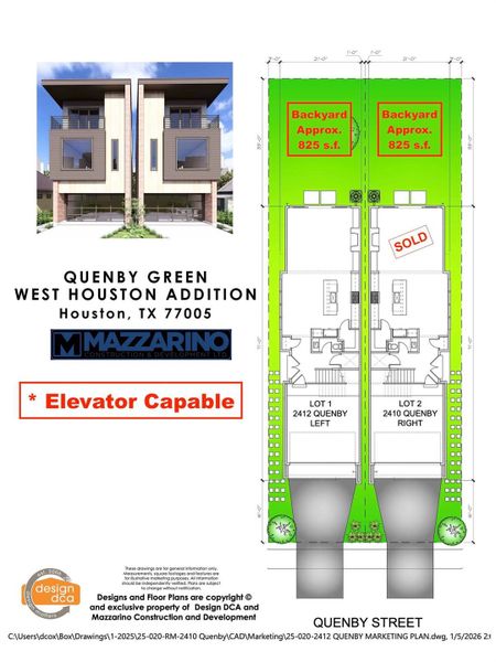 Please be aware that these plans are the property of the architect/builder designer that designed them not DUX Realty, Mazzarino Construction or 2410 QUENBY LLC. Please be aware that these plans are the property of the architect and are protected from reproduction and sharing under copyright law. These drawing are for general information only. Measurements, square footages and features are for illustrative marketing purposes. All information should be independently verified. Please be aware that these plans are the property of the architect/builder designer that designed them not DUX Realty, Mazzarino Construction or 2410 QUENBY LLC. Please be aware that these plans are the property of the architect and are protected from reproduction and sharing under copyright law. These drawing are for general information only. Measurements, square footages and features are for illustrative marketing purposes. All information should be independently verified.