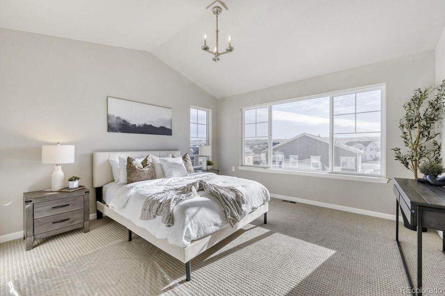 Furnished interior view inside a new home in , Superior (Image 28).