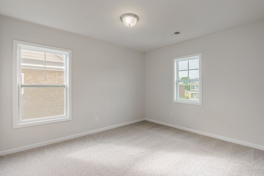Representative unfurnished interior of a home built from the Adger by Hurricane Builders in Amber Hill, West Columbia (Image 35).