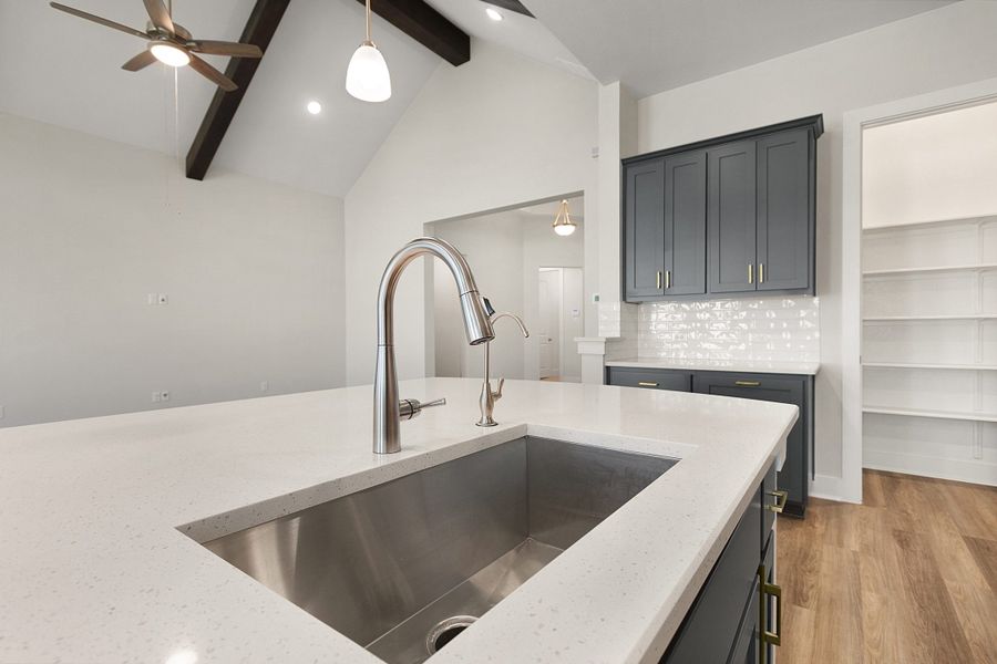 Furnished interior view inside a new home in Highland Village, Georgetown (Image 44). Furnished interior view inside a new home in Highland Village, Georgetown (Image 44).