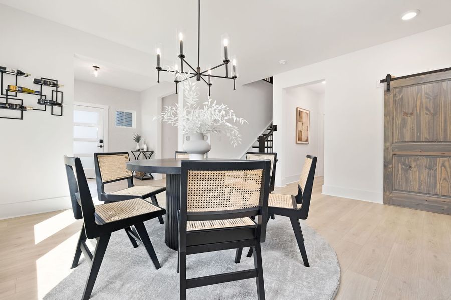 Representative furnished interior of a home built from the TA3000 by True Homes in Morrow Brook, Albemarle (Image 11).