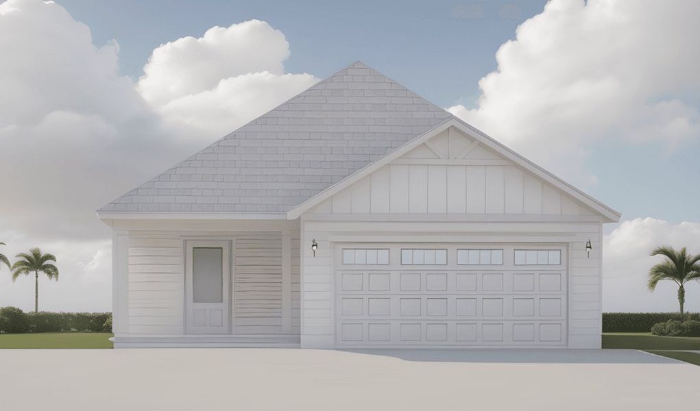 Representative exterior photo of a completed home built from the Shoreline by Bill Clark Homes in Osprey Landing, Southport, NC (Image 17). Representative exterior photo of a completed home built from the Shoreline by Bill Clark Homes in Osprey Landing, Southport, NC (Image 17).