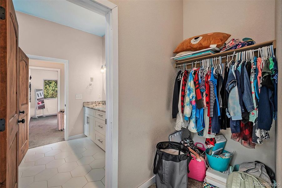 Furnished interior view inside a new home in , Evergreen (Image 21).