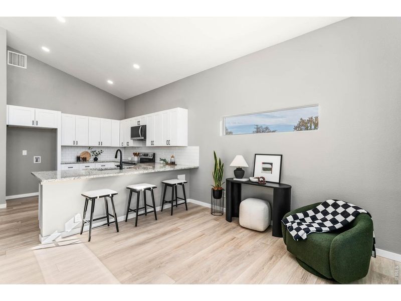 Furnished interior view inside a new home in , Evans (Image 8).
