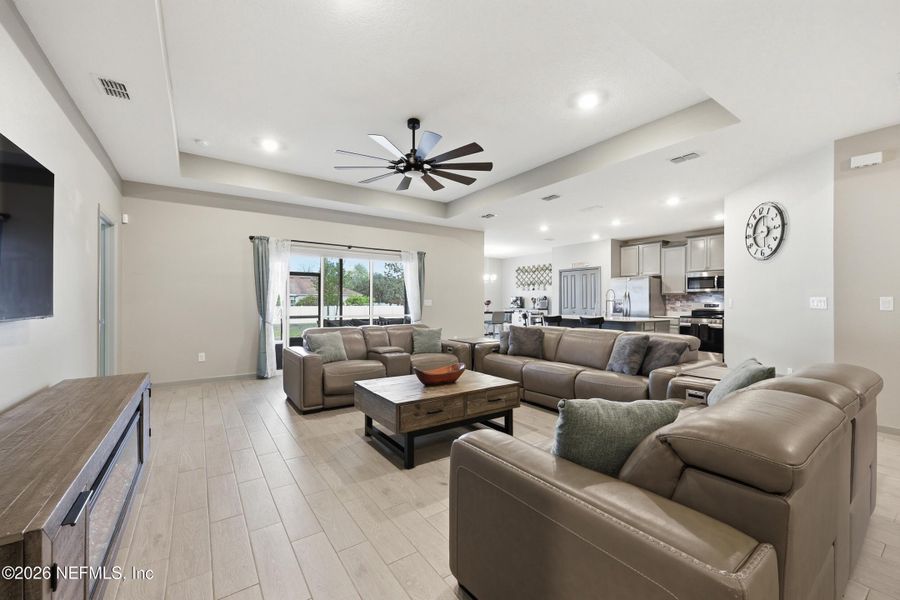 Furnished interior view inside a new home in , Jacksonville (Image 10).