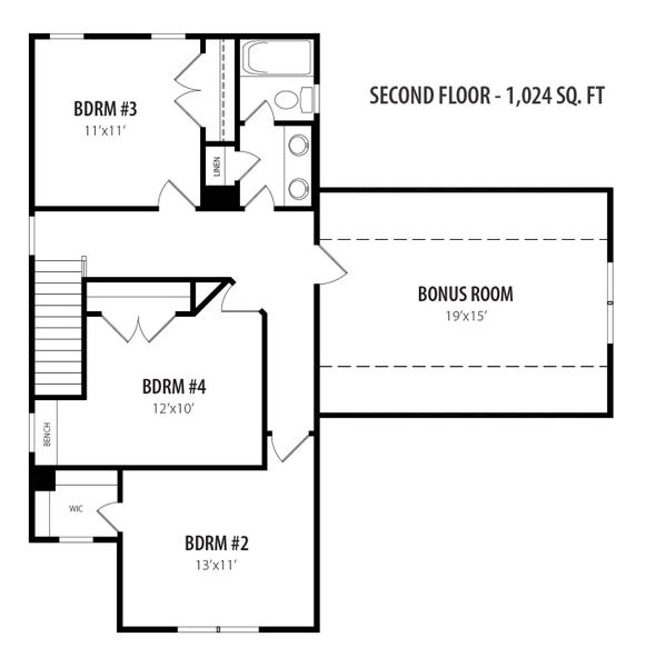 2D floor plan layout for the Furyk by RiverWILD Homes in Alton Fields, Coats, NC (Image 7). 2D floor plan layout for the Furyk by RiverWILD Homes in Alton Fields, Coats, NC (Image 7).